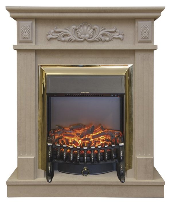 RealFlame Adelaida WT с Fobos Lux S BR. Габариты ВхШхГ: 91x82x40 см