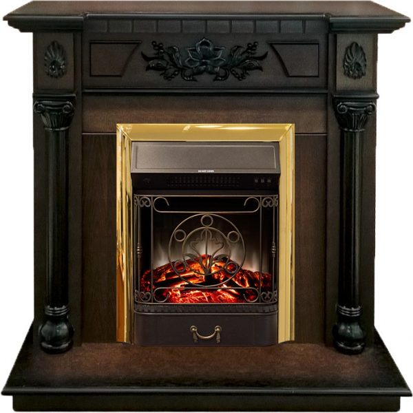 RealFlame Dacota (Дакота) AO с Majestic Lux S BR. Габариты ВхШхГ: 97x95x40 см