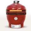 Керамический гриль-барбекю 24 дюйма (61см) Start Grill SG 24 CFG CHEF PRO (Красный) в комплекте с модулем со столиками