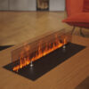 Очаг для встройки Schones Feuer 3D FireLine 600 (Шон Фаер кассет) 3D эффект живого пламени. Размеры, мм (ШхВхГ): 630х186х264