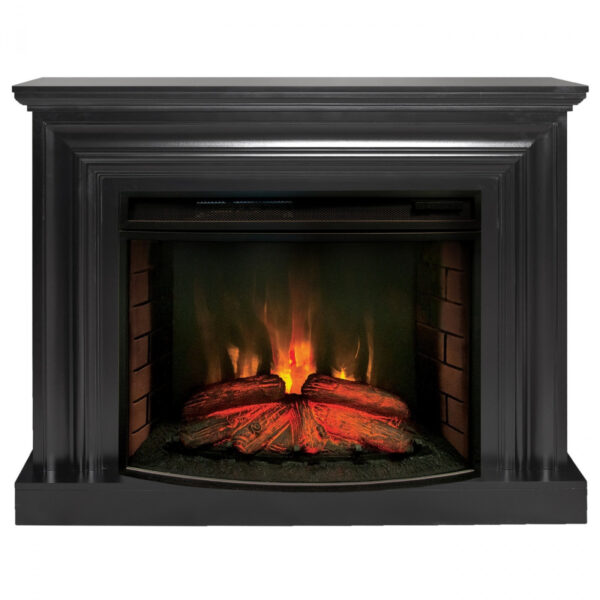 Электрокамин RealFlame Weston 33 BL c Firespace 33 S IR, звуковая имитация. Габариты (ШxВxГ) xx см