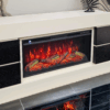 РАСПАРОДАЖА ДАННОГО ВАРИАНТА! Логос (кремовый/чёрный дуб) LED-очаг 40" Габариты (ШxВxГ): 1500х800х400 мм