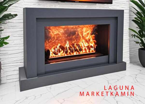 РАСПРОДАЖА ДАННОГО ВАРИАНТА! LAGUNA 140 (Лагуна) 3D очаг с линией огня 80 см. Эффект живого пламени и увлажнение воздуха.  Габариты (ШxВxГ): 1400x850x350 мм