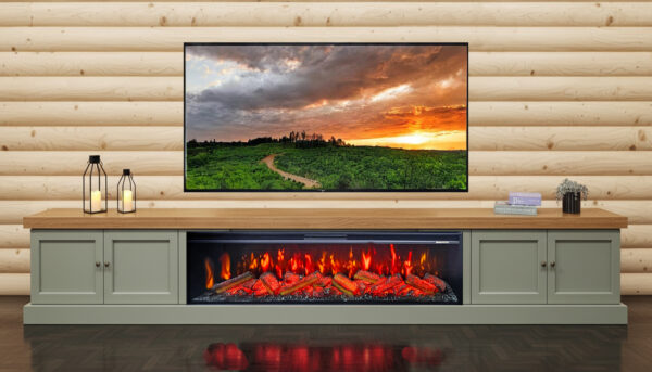 Монтерей 300 см с дверками (дуб/эмаль) Очаги на выбор (LED/3D открытый с увлажнением) Габариты (ШxВxГ): 3000х700х400 мм Монтерей 300 см с дверками (дуб/эмаль) Очаги на выбор (LED/3D открытый с увлажнением) Габариты (ШxВxГ): 3000х700х400 мм