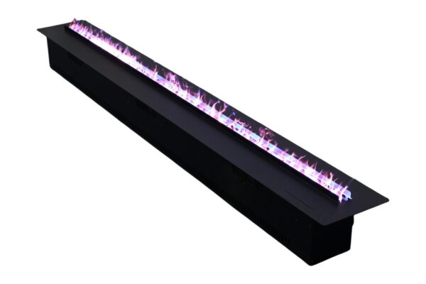 20% скидка с порталом! Паровой очаг для встройки Кассет 2000 Автозаправка+Разноцветное пламя 3D эффект живого пламени и увлажнение воздуха. Габариты В*Ш*Г мм 175*2000*240