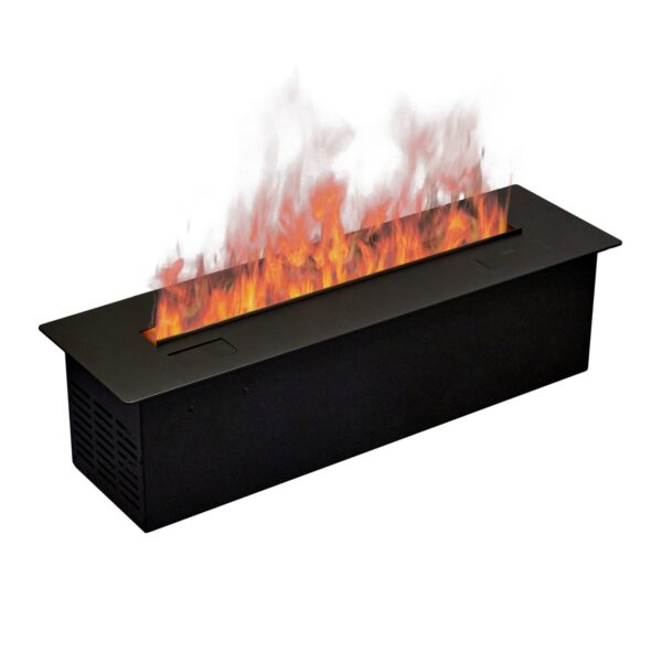 20% скидка с порталом! Паровой очаг для встройки Кассет 800 Автозаправка с металлической панелью вместо дров. 3D эффект живого пламени и увлажнение воздуха. Размеры (В×Ш×Г) мм:216 x 800 x 236